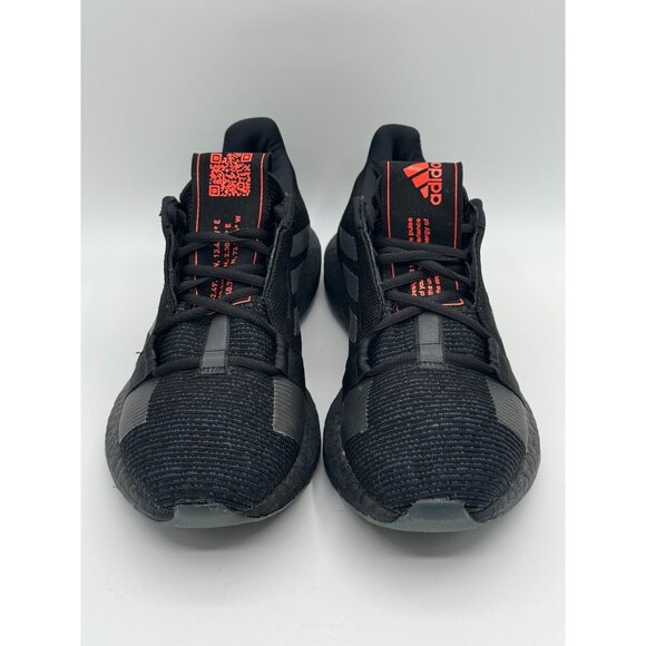 Adidas Senseboost Go Mens Running Shoes Black/Purple Size 8.5 - Picture 2 of 12